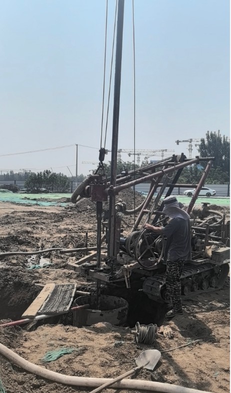 郑州中原区工地打井